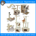 Sisal Scratch Posts Deluxe DIY Katzenbaum mit Kletterseil Spielzeug